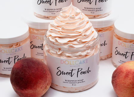 Sweet Peach Whipped Soap