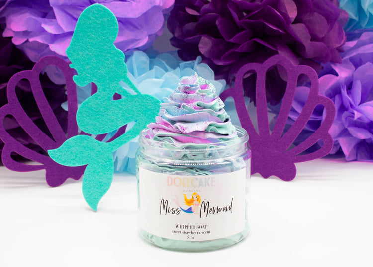 Miss Mermaid Whipped Soap