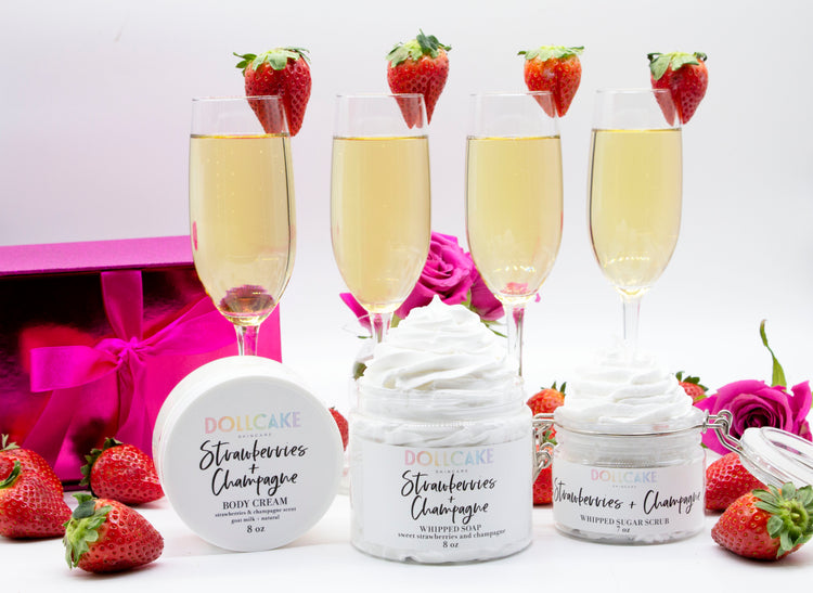 Strawberries and Champagne Gift Set