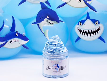 Shark Attack Whipped Soap